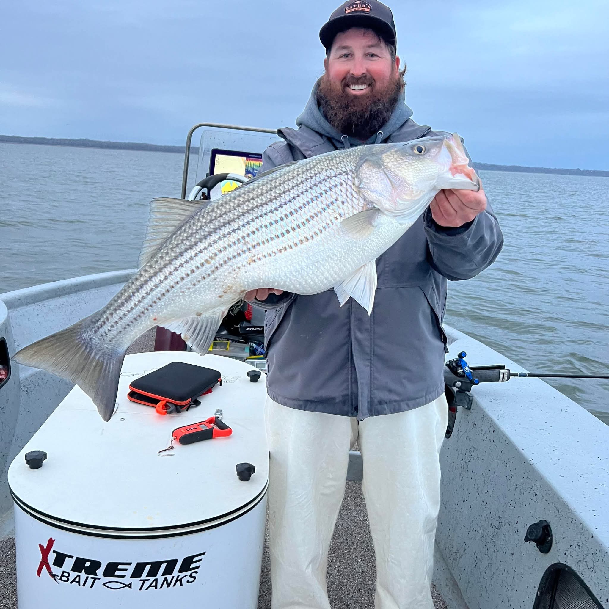 Blue Water Striper Guide Service logo