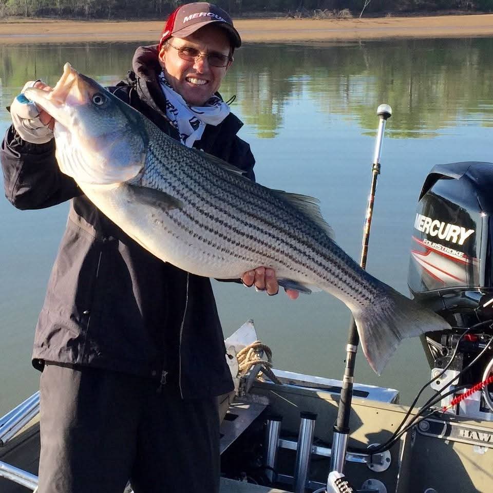 Capt. Steve Barnes Lake Texoma Striper Guide logo