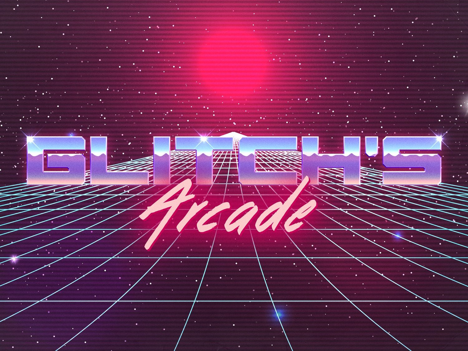 Glitch's Arcade logo